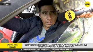 Conductores expresan malestar por congestión generada por el carril bidireccional del Corredor Azul