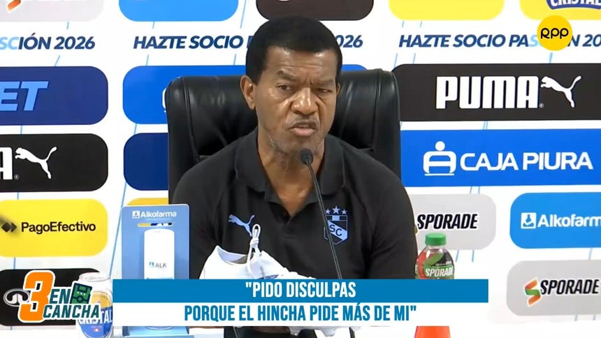La palabra de Julio César Uribe en conferencia en Sporting Cristal