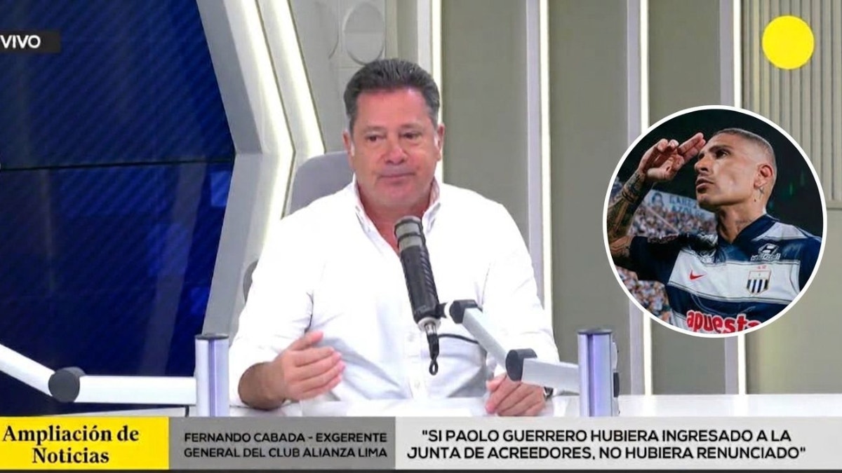 Fernando Cabada niega pagos elevados a representante de Paolo Guerrero: "75 mil dólares mensuales es una locura" [VIDEO]