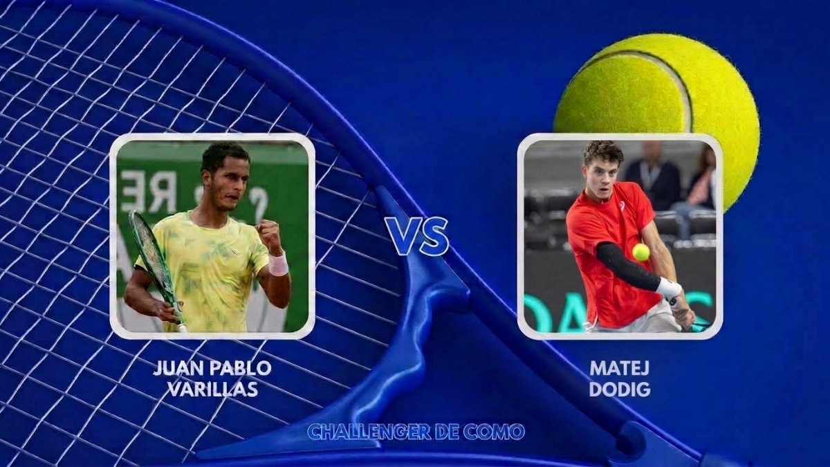 Juan Pablo Varillas vs. Matej Dodig: ¿a qué hora juegan y dónde ver final del Challenger de Como?