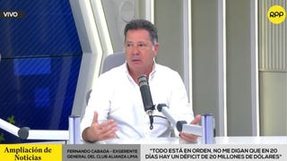 Fernando Cabada niega desbalance de 25 millones de soles en Alianza Lima: 