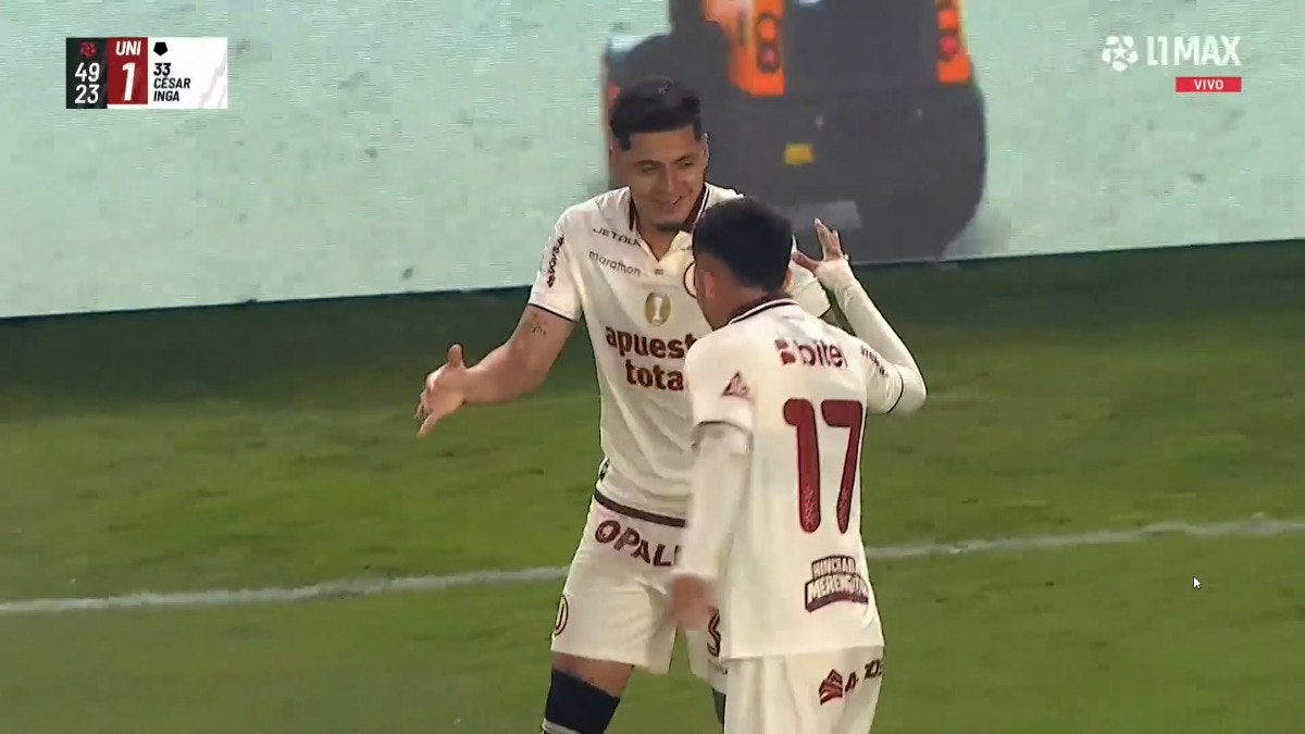 ¡Golazo! César Inga se lució con un remate al ángulo en el Universitario vs Comerciantes Unidos [VIDEO]