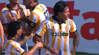Error en salida de Alejandro Duarte para que Matías Almirón anote el 1-0 de Juan Pablo II en Chongoyape [VIDEO]