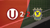 Liga 1: Vibrante 2-2 entre Universitario y Comerciantes Unidos