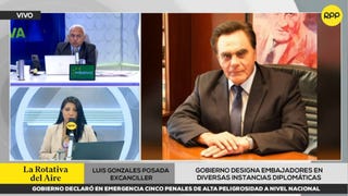 Gonzáles Posada sobre designaciones de embajadores políticos: “Deben obedecer a simpatías y vinculaciones del gobierno”