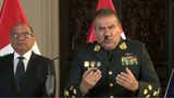 Óscar Arriola anuncia que será relevado como comandante de la Policía Nacional: 