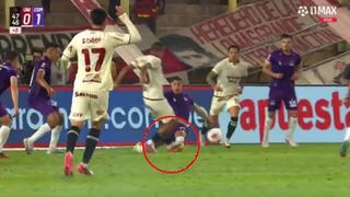 ¿Era para roja? El pisotón de Álex Valera contra Alexis Cossio que no fue revisado en el VAR [VIDEO]