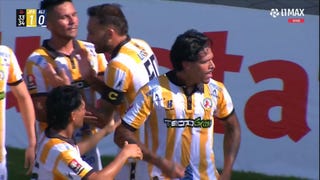 Error en salida de Alejandro Duarte para que Matías Almirón anote el 1-0 de Juan Pablo II en Chongoyape [VIDEO]