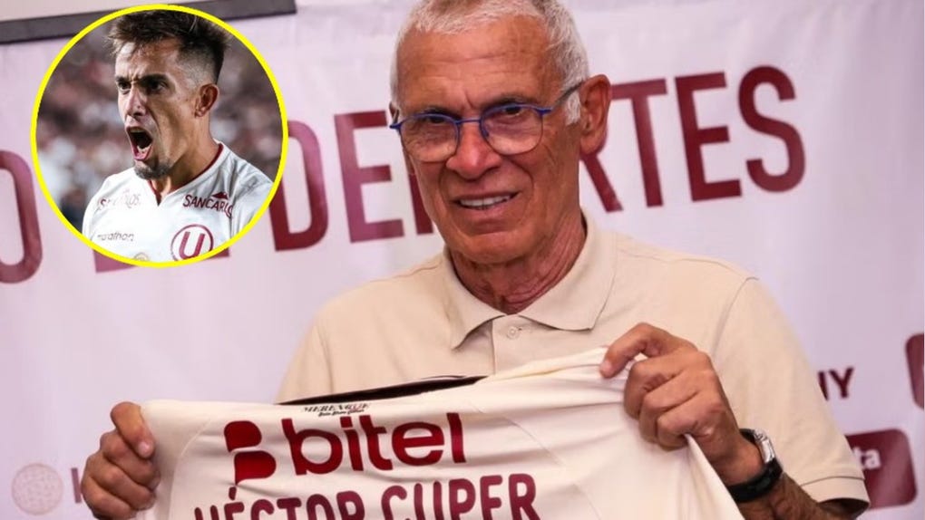 Héctor Cúper en Universitario de Deportes.