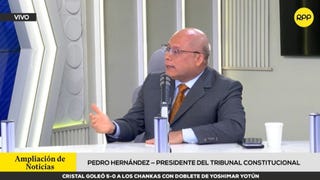 Presidente del TC sobre caso Vladimir Cerrón: No estar sujeto a derecho no impide la revisión de una prisión preventiva