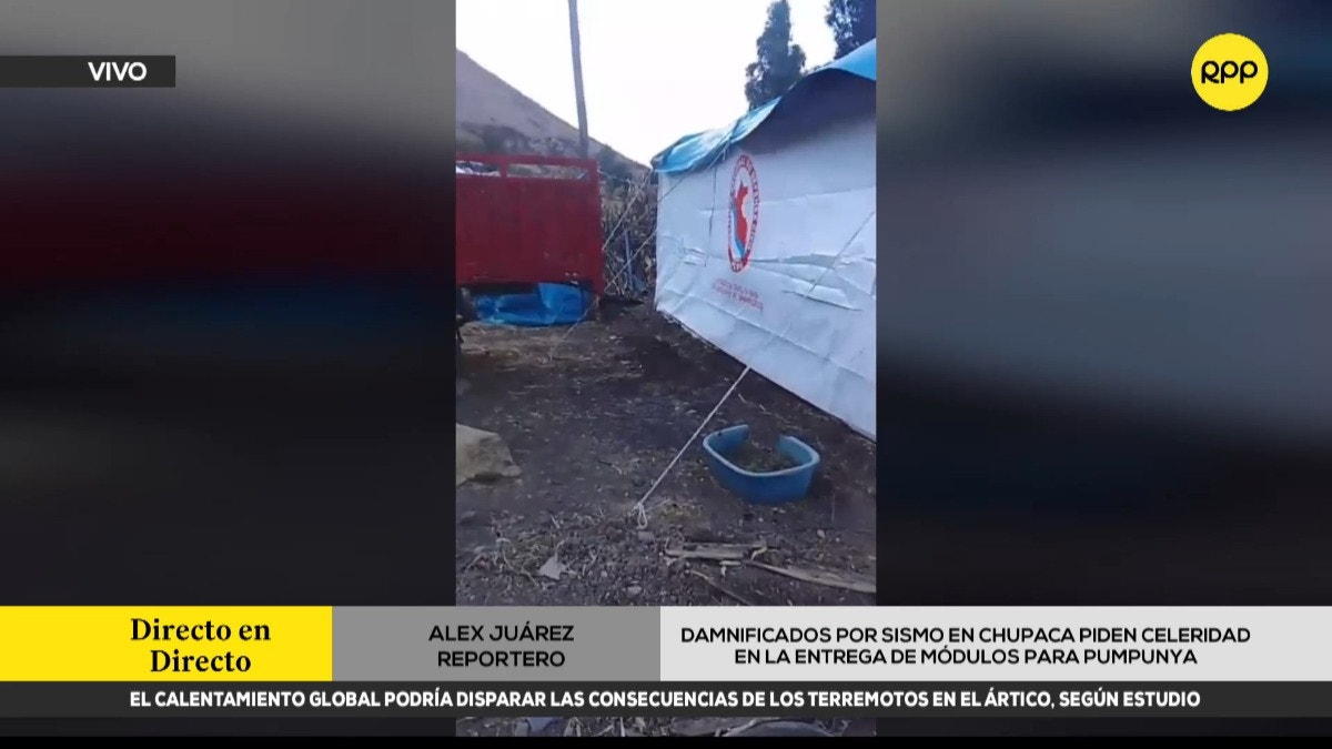 A casi dos meses de sismo en Junín, varias familias damnificadas no han recibido módulos en Pumpunya