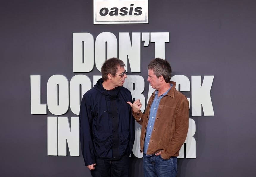 ‘Oasis: Don’t Look Back in Anger’ llega este jueves 10 de septiembre a los cines de Latinoamérica.
