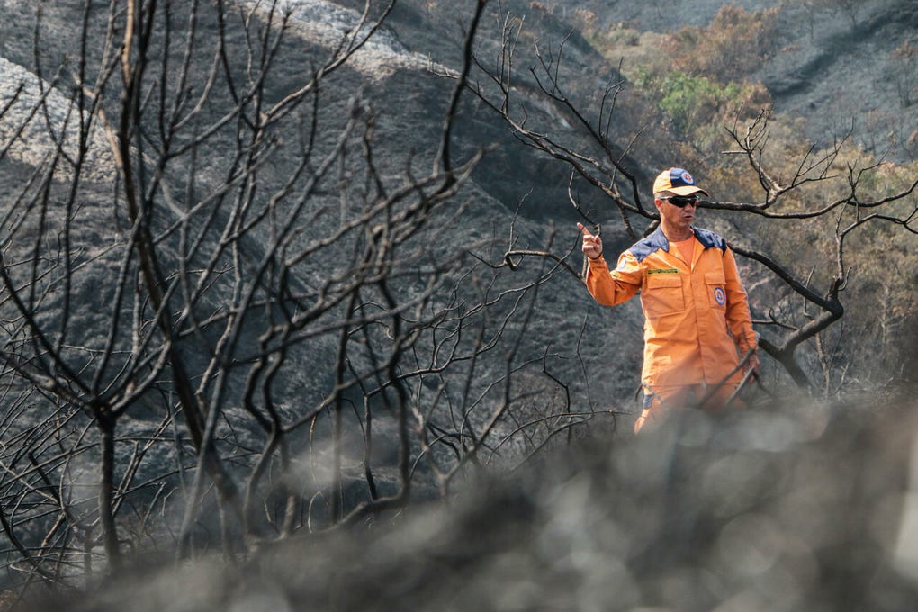 Un incendio forestal en las montañas de Ábrego, en el departamento del Norte de Santander (norte de Colombia), ha sido sofocado tras arrasar 3 000 hectáreas de vegetación, además de dañar redes de agua y cultivos locales.