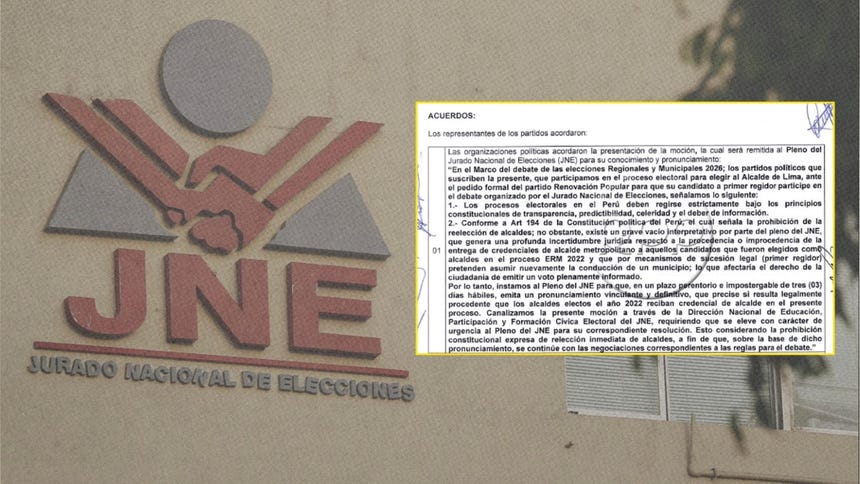 ¿Reelección encubierta?: Conozca la postura de los partidos ante el JNE por la entrega de credenciales a primeros regidores