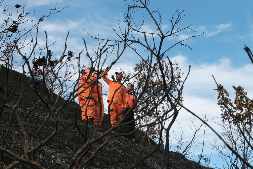 La emergencia también amenazó Cerro Negro, un punto hídrico vital para el abastecimiento de agua en esta subregión del noroeste de Colombia.
