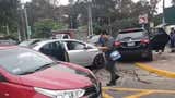 Sin licencia y en presunto estado de ebriedad: colectivero informal protagonizó accidente en la avenida Arequipa [VIDEO]