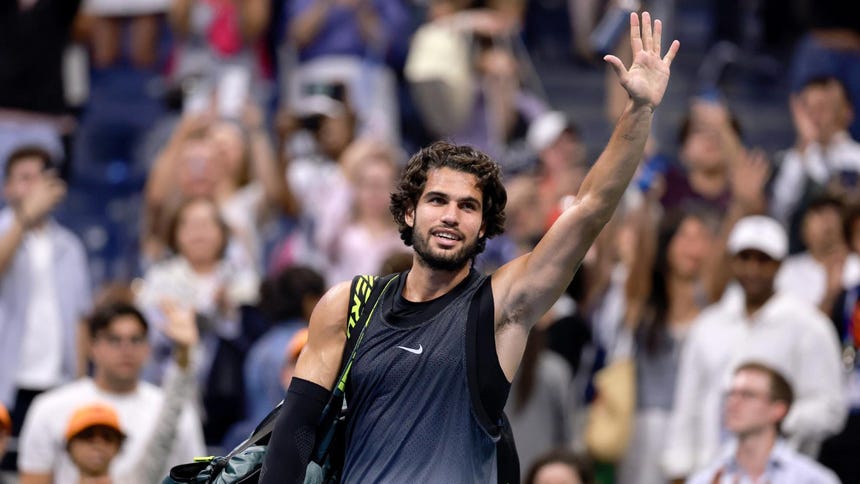 Alcaraz volvió a un Grand Slam después de casi cinco meses.