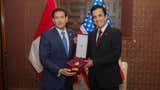 Marco Rubio, secretario de Estado de EE. UU., recibió la Orden del Sol de Perú, tras reunión en Palacio de Gobierno