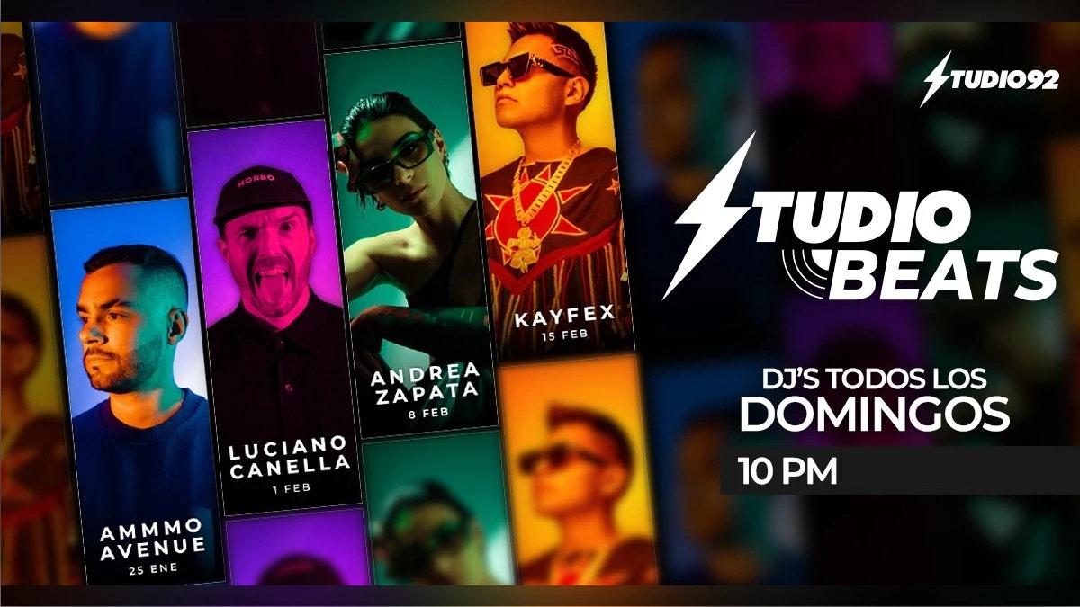 Studio 92 apuesta por la música electrónica en sus noches de domingo con 'Studio Beats'