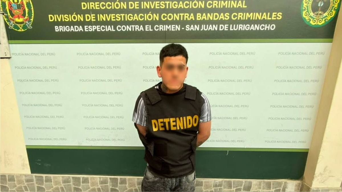 SJL: detienen a presunto integrante de banda criminal vinculado a ataque contra empresa de transporte 'El Urbanito'