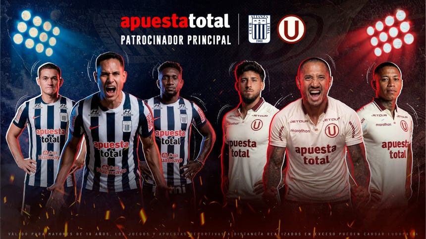 ¡Vive la emoción del Clásico con Apuesta Total: Alianza Lima y Universitario protagonizarán el partido de la fecha!