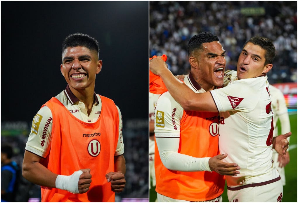 Con gol de Lisandro Alzugaray en el final, Universitario venció 2-1 a Alianza Lima en el clásico del fútbol peruano.
