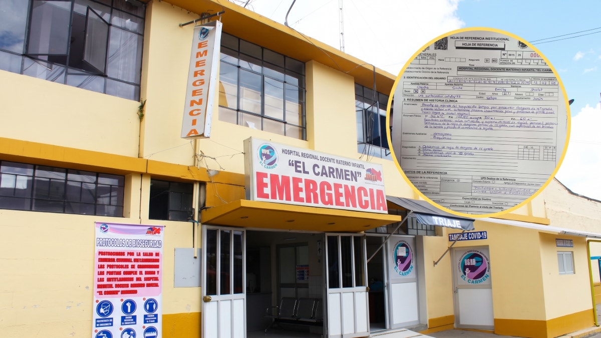 Junín: joven que dio a luz requiere traslado inmediato de Huancayo a un hospital de Lima