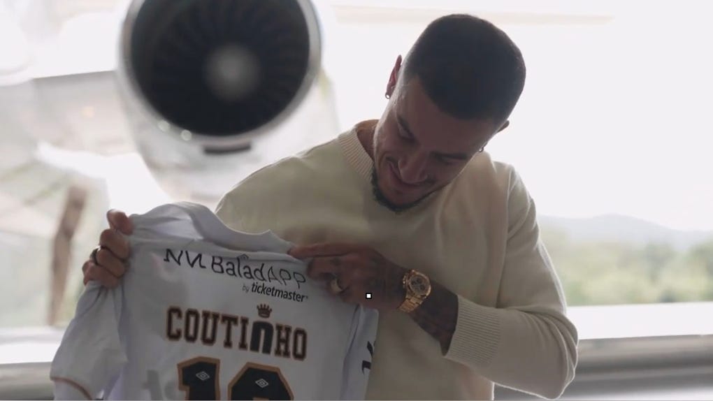 Philippe Coutinho se volverá a juntar con Neymar. Ambos compartieron selección de Brasil.