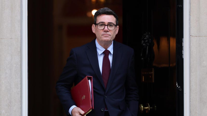 Andy Burnham, primer ministro del Reino Unido. 