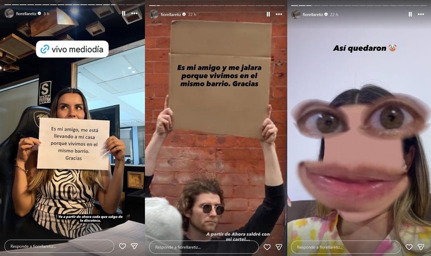 Fiorella Retiz se pronuncia tras ser vista con Sebastián Gálvez, expareja de Laura Spoya.