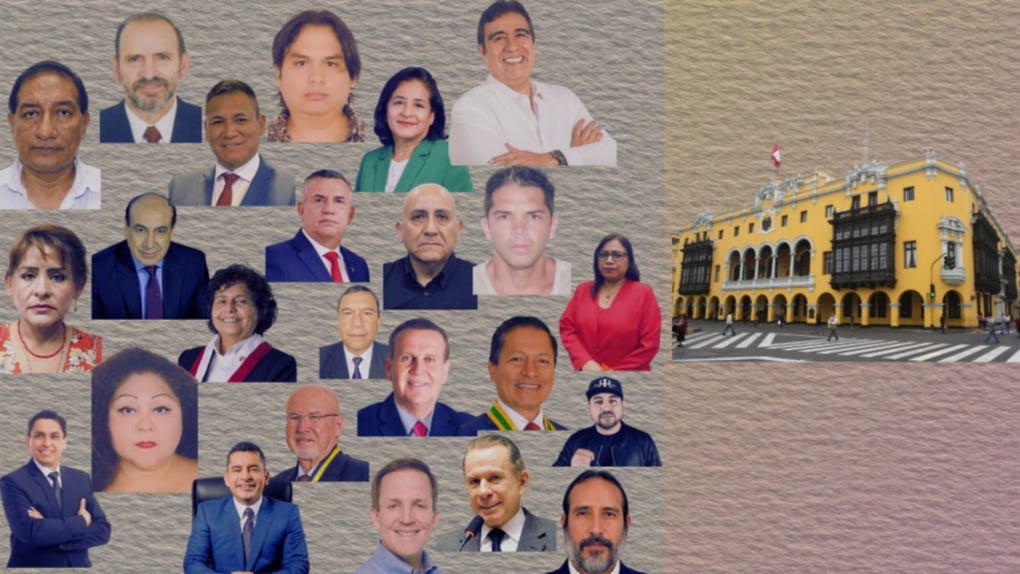 Un total de 24 candidatos permanecen en carrera por la Alcaldía de Lima. Renovación Popular y Perú Libre participan con sus listas municipales, pero sin candidato a alcalde tras las renuncias de Luis Rubio y Rubén Ramírez, respectivamente.