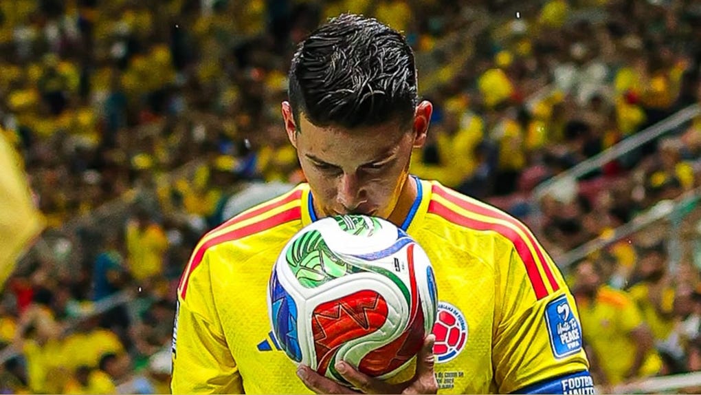 James Rodríguez se retiró de la selección de Colombia.