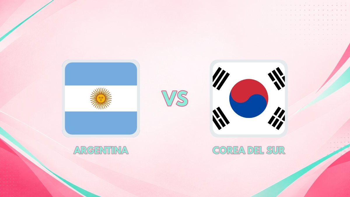 Argentina vs Corea del Sur: ¿a qué hora juegan y dónde ver los octavos de final del Mundial Femenino Sub 20?