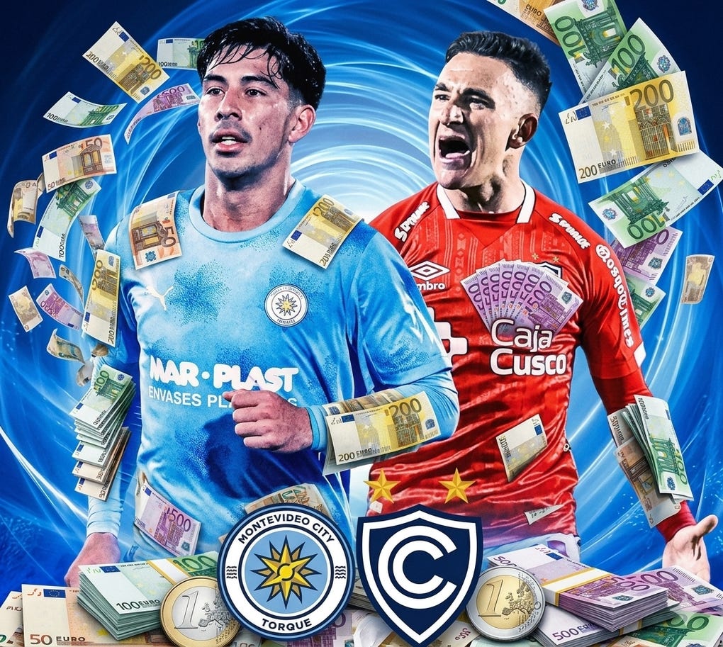 <a href=https://rpp.pe/futbol/copa-sudamericana/cienciano-vs-montevideo-city-torque-el-once-del-papa-que-buscara-clasificacion-en-copa-sudamericana-noticia-1707613 data-mce-href=https://rpp.pe/futbol/copa-sudamericana/cienciano-vs-montevideo-city-torque-el-once-del-papa-que-buscara-clasificacion-en-copa-sudamericana-noticia-1707613>Cienciano</a> ganó 2-0 en Cusco y ahora será visitante en la vuelta de los cuartos de final de la <strong>Copa Sudamericana</strong>. A continuación las cotizaciones de ambos planteles, según el portal Transfermarkt.