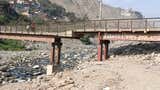 Vecinos alertan sobre el mal estado del puente Javier Pérez de Cuéllar que une Chaclacayo y Lurigancho-Chosica