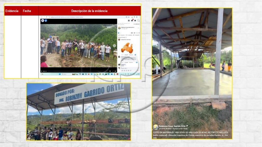 Extractos del expediente del caso de Robinzon Garrido vinculado a dádivas.