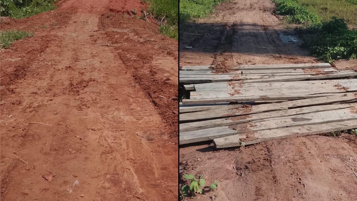 Este puente es crucial para que pobladores entren y salgan en el distrito de Barranquita