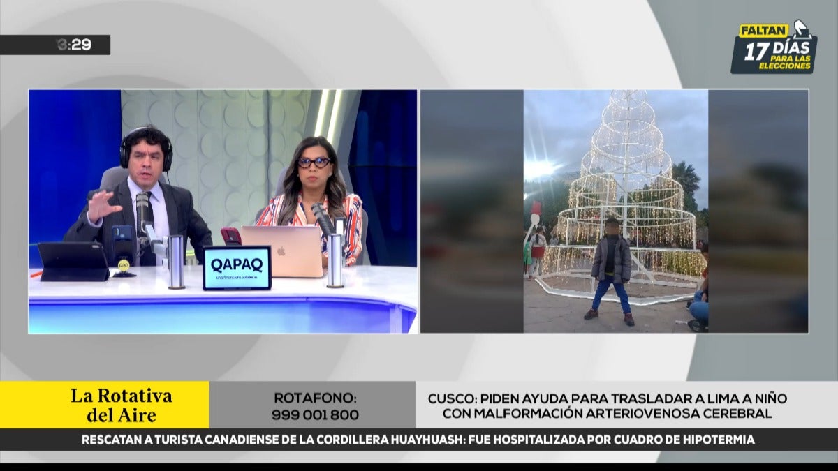 El padre hace un llamado directo a las autoridades de EsSalud para que intervengan de inmediato y salven la vida de su hijo. 
