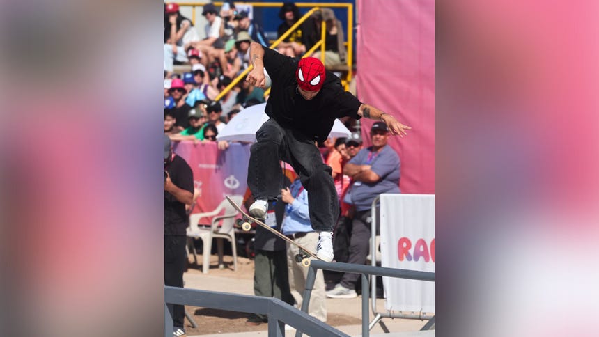 Angelo Caro en acción.