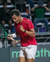 Varillas venció a Escurra en el último partido de individuales y dejó la serie con un global de 3-2.