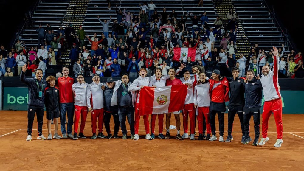 Perú venció 3-2 a Paraguay en el Grupo Mundial I de la Copa Davis