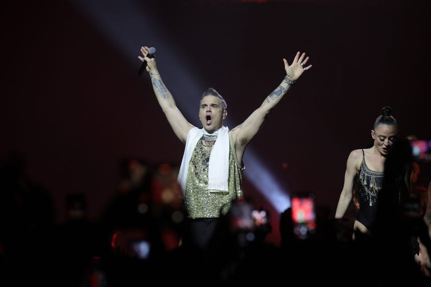 Esta será la primera vez que Robbie Williams se presente en Perú durante su extensa carrera musical.