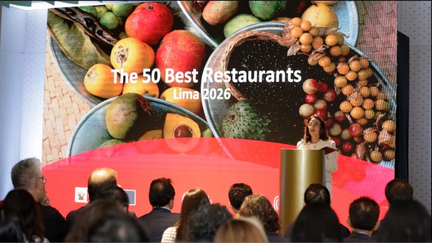 The 50 Best Restaurants 2026: evento gastronómico internacional que se realizará en Lima en noviembre moverá US$2 millones