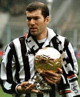 <strong>Juventus ganó 8 veces: </strong>Omar Sívori (1961), Paolo Rossi (1982), Michel Platini (1983, 1984 y 1985), Roberto Baggio (1993), Zinedine Zidane (1998) y Pavel Nedved (2003).