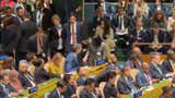 El llamativo recorrido de Delcy Rodríguez en medio de asamblea de la ONU para pedir una reunión a Pedro Sánchez [VIDEO]