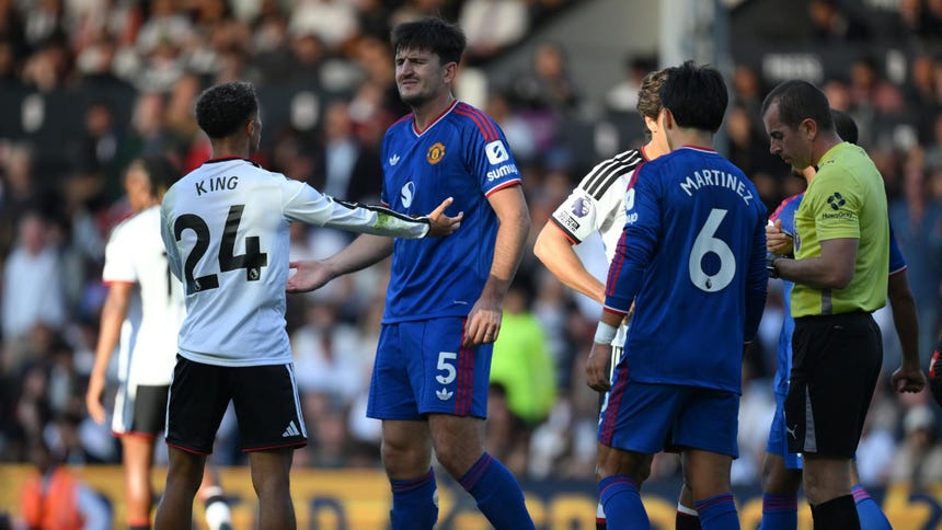 Manchester United viene de empatar a uno con el Fulham en la Premier.