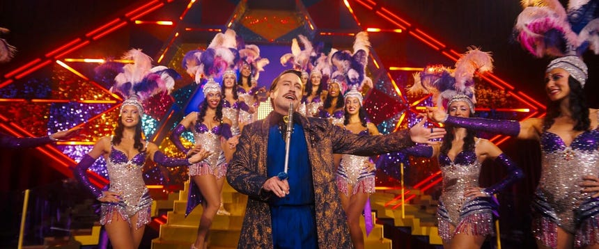 Kieran Culkin interpreta a Caesar Flickerman de joven en 'Los Juegos del Hambre: Amanecer en la cosecha'.