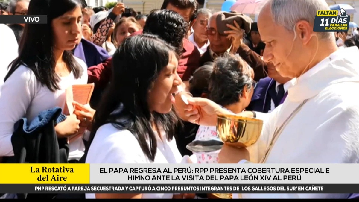 El papa regresa al Perú: RPP presenta cobertura especial e himno ante la visita del papa León XIV al país