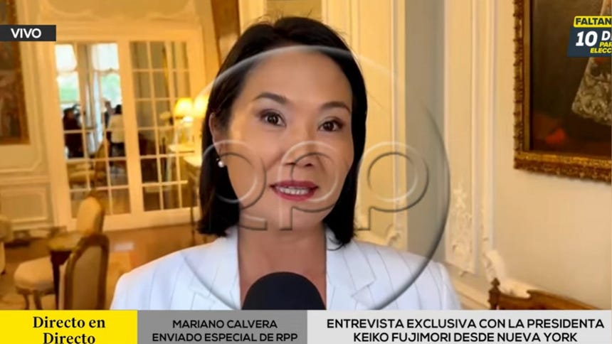 Keiko Fujimori dice que sus críticas al Poder Judicial van dirigidas a "ciertos jueces"