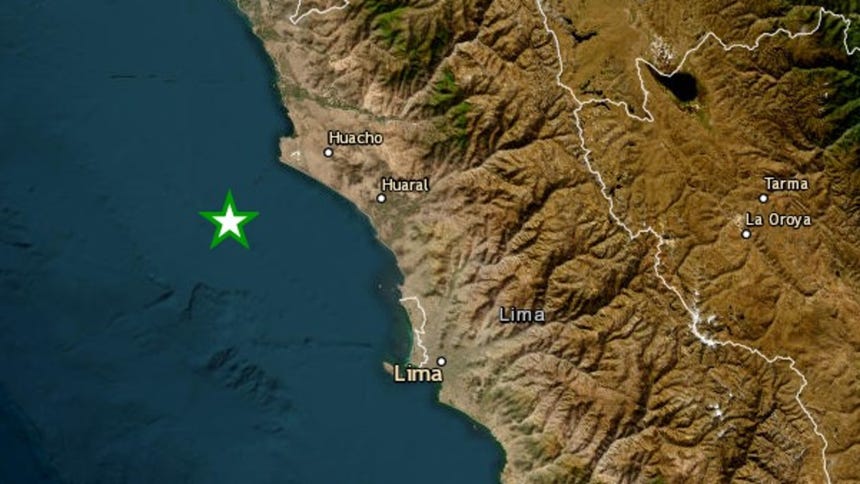 Un sismo de magnitud 4.4 con epicentro en Huacho se sintió en Lima esta noche